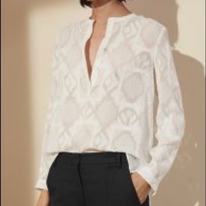 French Connection White Blouse